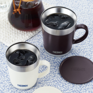 保温マグカップ