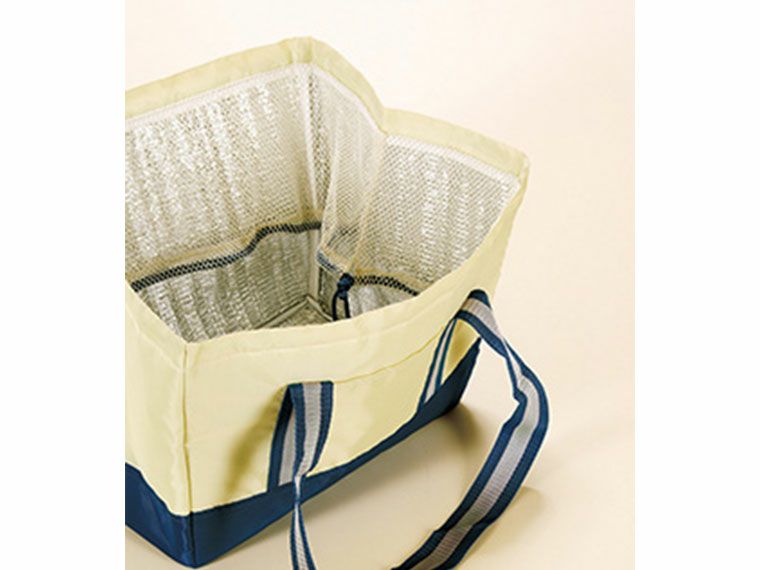 ECO･クーラーレジバッグの内側はアルミ蒸着フィルム張の