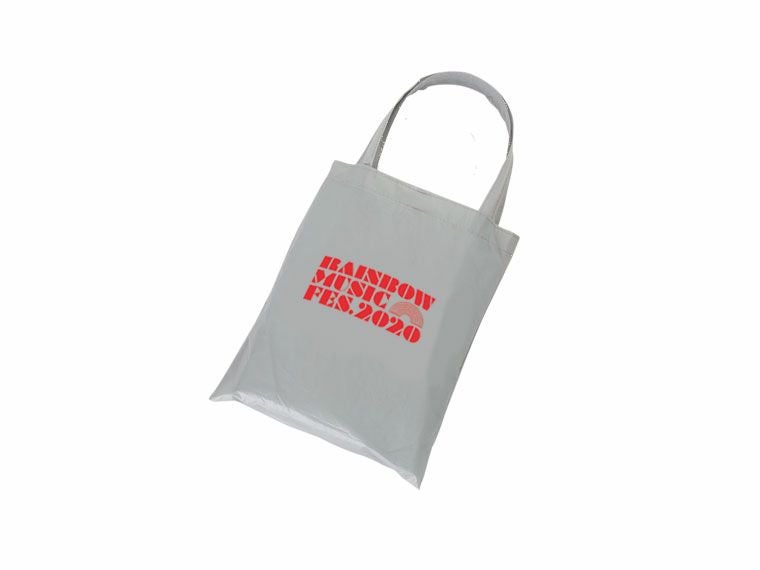 イベントポンチョ(ポーチ付)の名入れイメージ画像