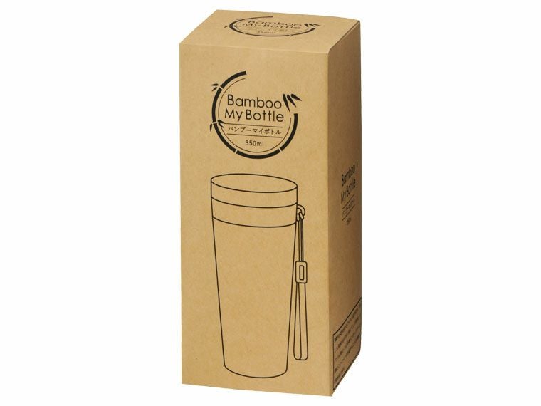バンブーマイボトル350mlの化粧箱