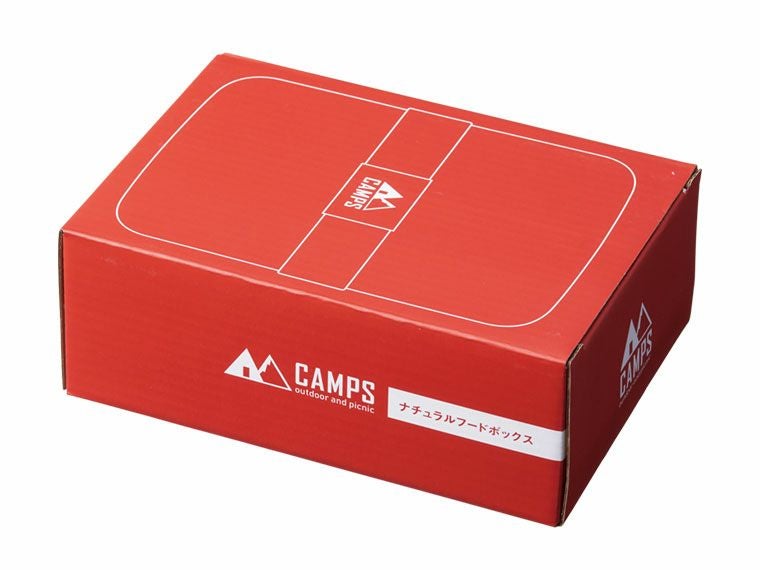 キャンプスナチュラルフードボックスの化粧箱