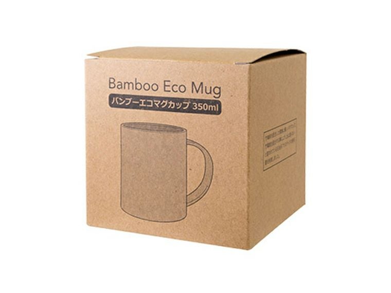 バンブーエコマグカップ350mlの化粧箱