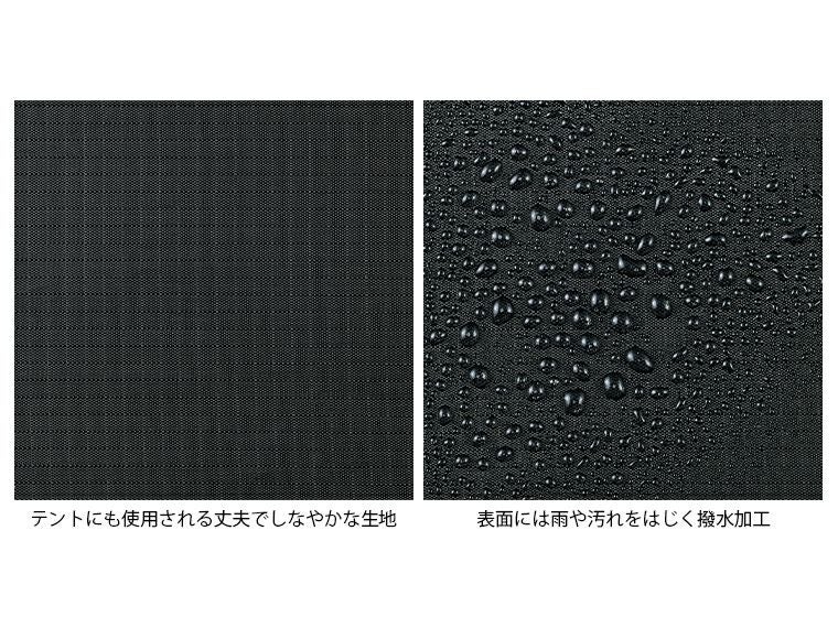 デイタフテントクロスポケット付きサコッシュ（撥水加工）の撥水テスト