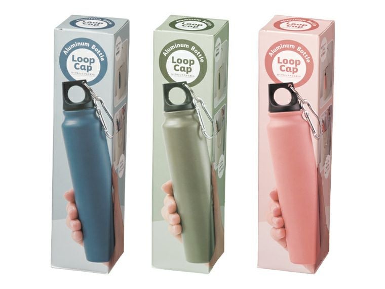 ループキャップアルミボトル220mlの化粧箱
