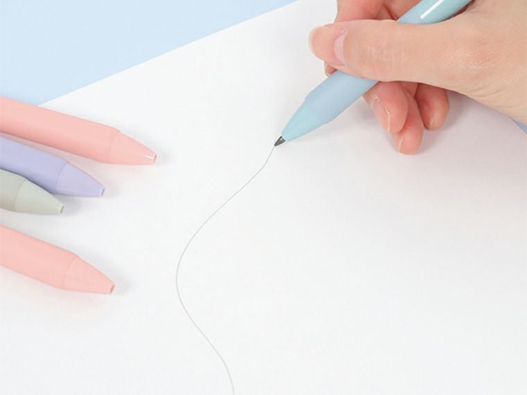 ノック式半永久鉛筆の使用イメージ画像