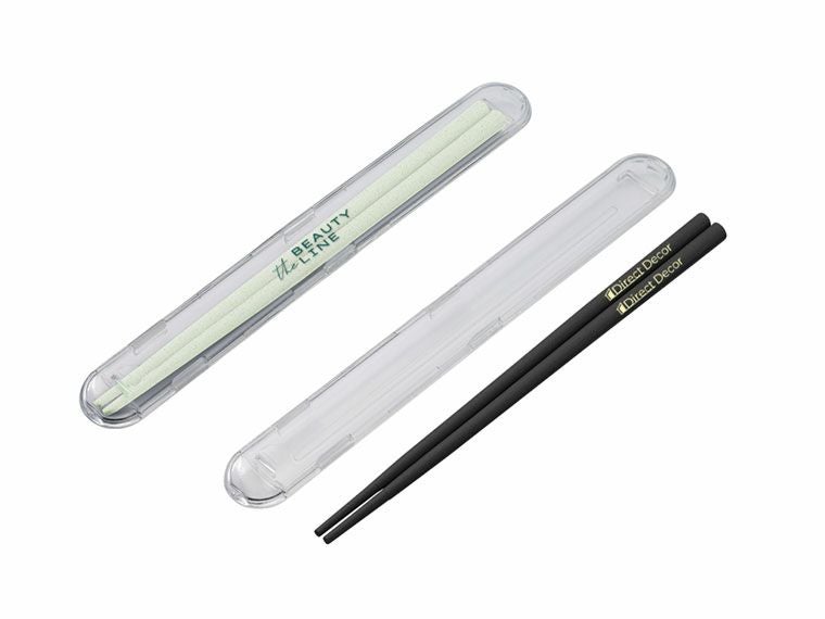 エコ箸フルケース（バンブーファイバー入タイプ）の名入れイメージ画像