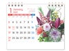 フラワーデスク 卓上カレンダー1月