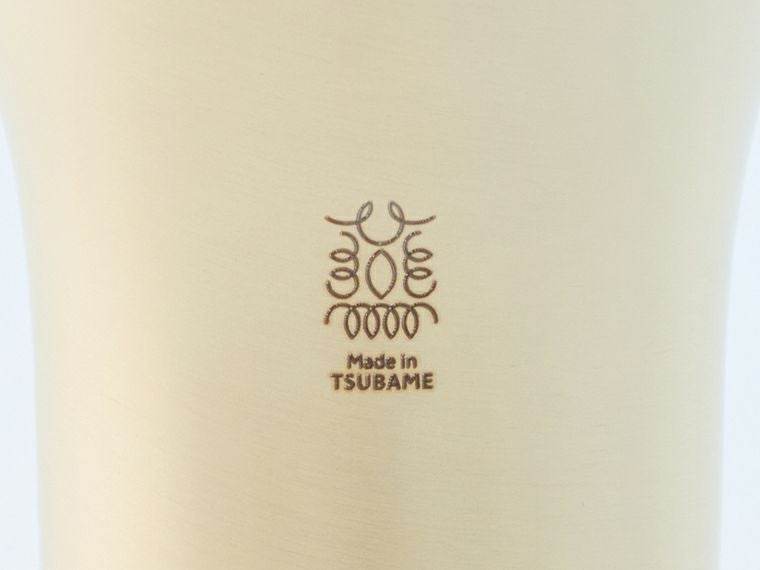 金の贅「燦」 ステンレスタンブラー小　ロゴ拡大図