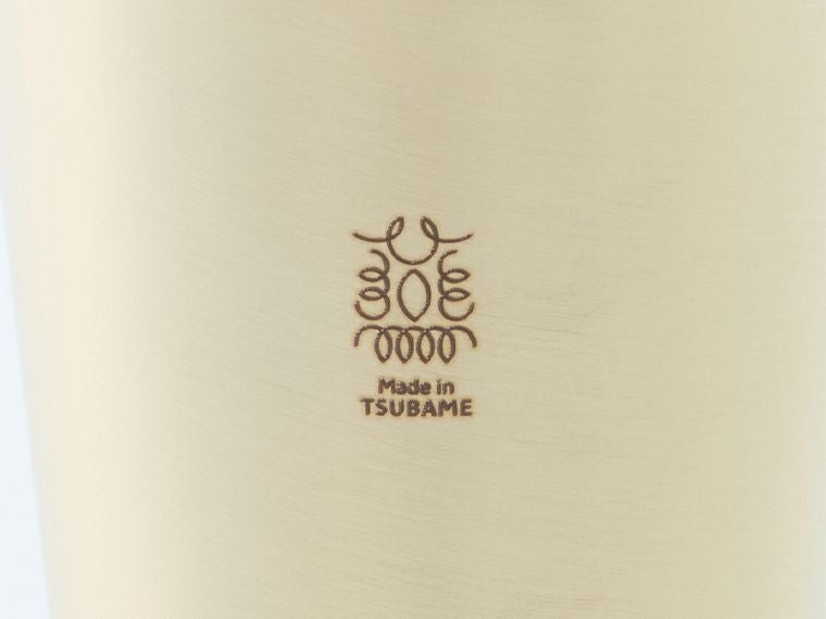 金の贅「燦」 ステンレス二重構造タンブラー　ロゴ拡大図