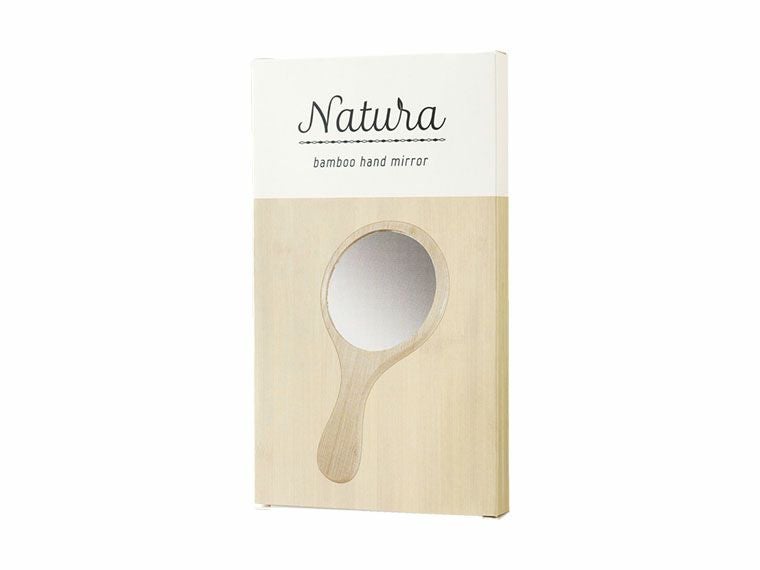 ナトゥーラ バンブーハンドミラーの化粧箱