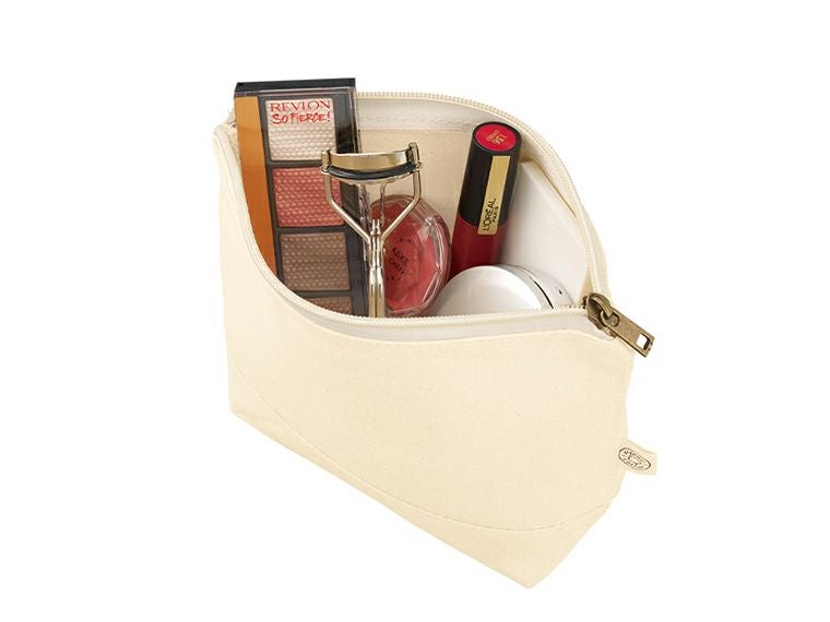 オーガニックコットンキャンバスデイリーポーチ（S）　ナイトブラック使用イメージ