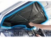 傘型車用サンシェード #CO2排出権付をフロント窓に装着