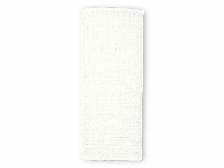 泉州こだわりの高吸水フェイスタオルを広げた画像