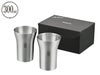 ステンレスタンブラー 300cc 2pcs サテン仕上げ