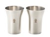 ステンレスタンブラー 300cc 2pcs サテン仕上げセット内容