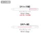 エコボールペン（卵殻配合）名入れ範囲