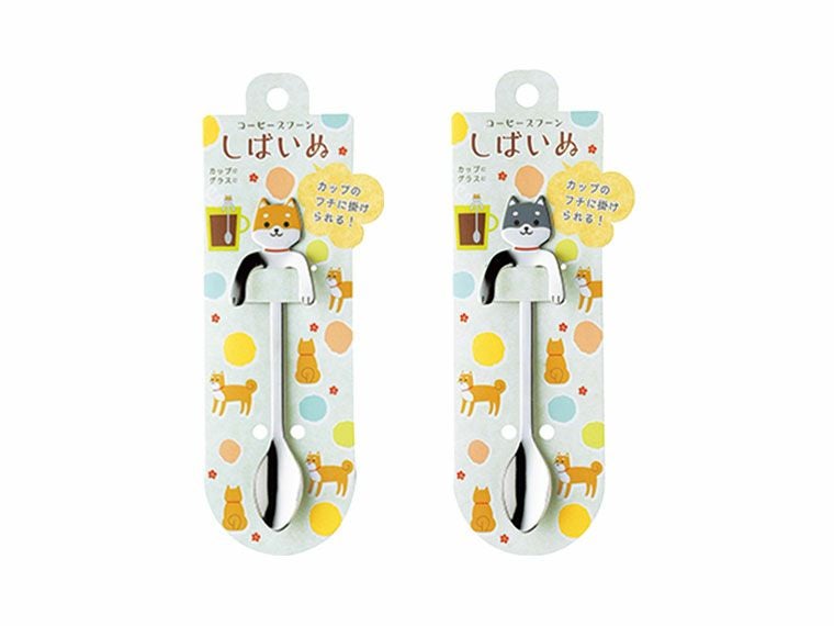 コーヒースプーン　しばいぬの台紙付