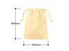 不織布巾着（S）商品サイズ