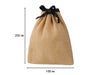 ジュート＆コットン巾着（S）商品サイズ