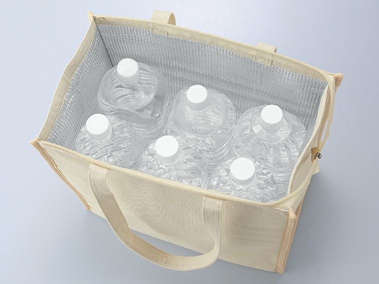 ナチュラル・保冷温スクエアビッグバッグ使用イメージ