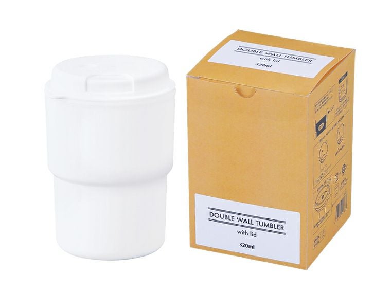 蓋付きダブルウォールタンブラーパッケージ姿