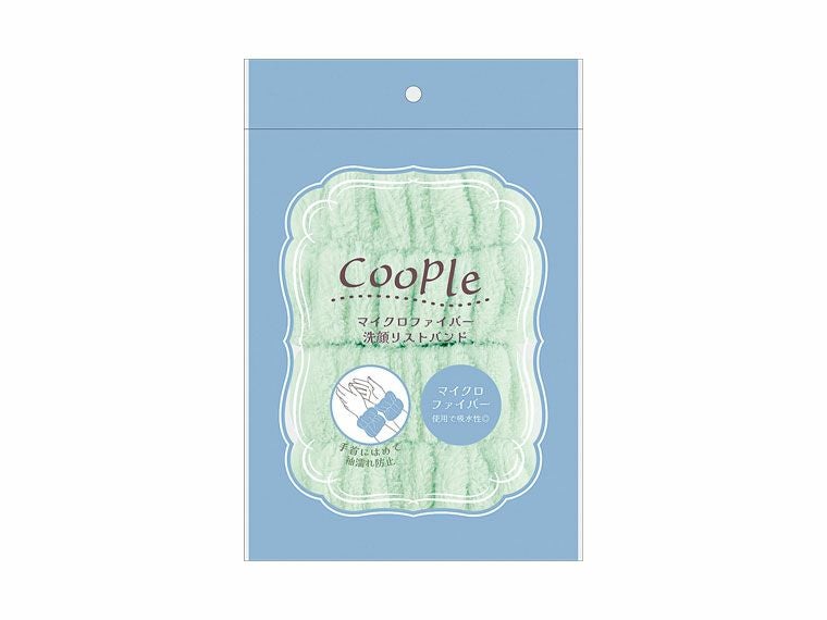 クープル／マイクロファイバーリストバンドのパッケージ