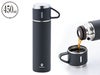 CC-23 cococafe -ココカフェ- コップ付き真空二重ボトル 450ml
