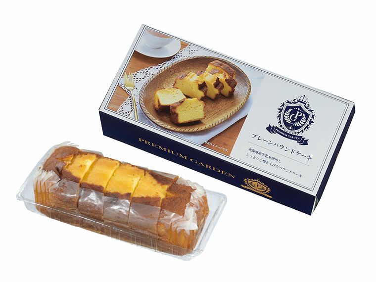 プレミアムガーデン プレーンパウンドケーキ6切入 | ノベルティ・販促