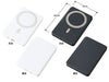 マグネット対応ワイヤレスモバイルチャージャー5000商品サイズ