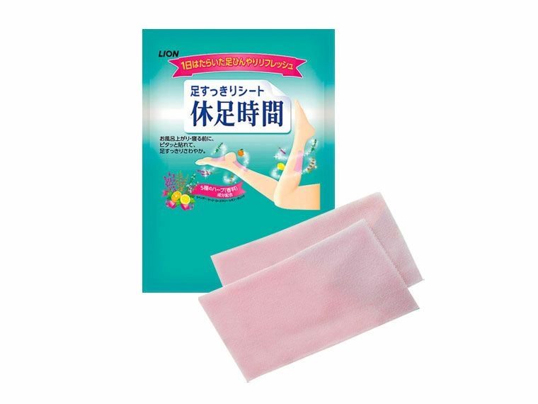 足すっきりシート休足時間 2枚入 | ノベルティ・販促品のセレクト