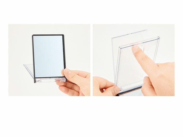 指で押すと簡単に開きます