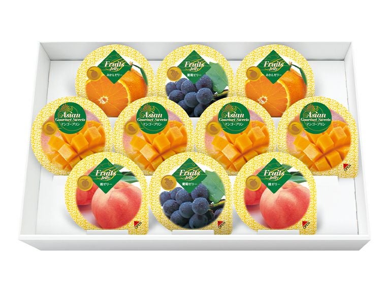 10個マンゴープリン&フルーツゼリーギフト