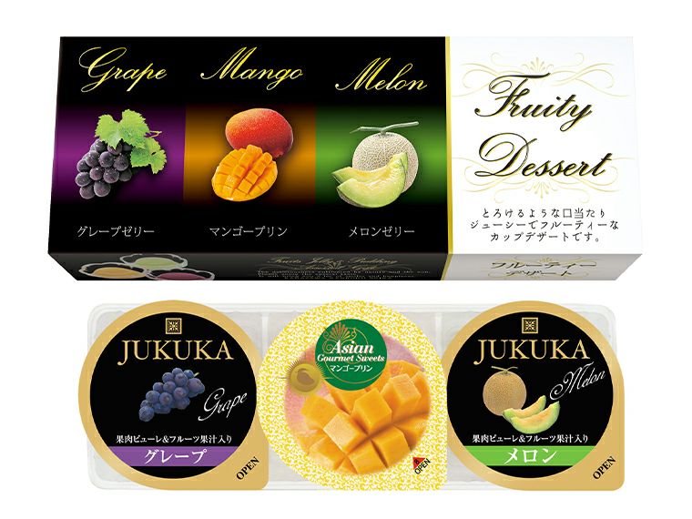 3個フルーティーデザート