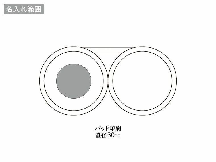 巻き取り式ファン リトラの名入れ範囲