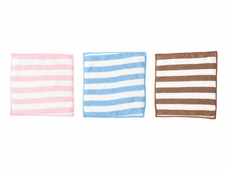 ミニタオルを広げた時