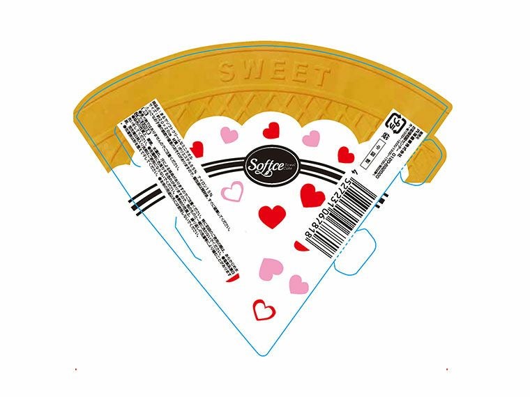 コーン部分の台紙