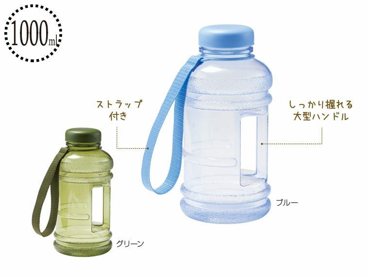 大容量アクティブボトル1.0L
