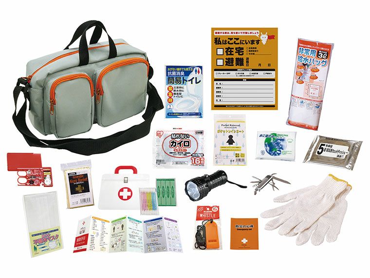 エマージェンシーバッグ17点セット YS-50