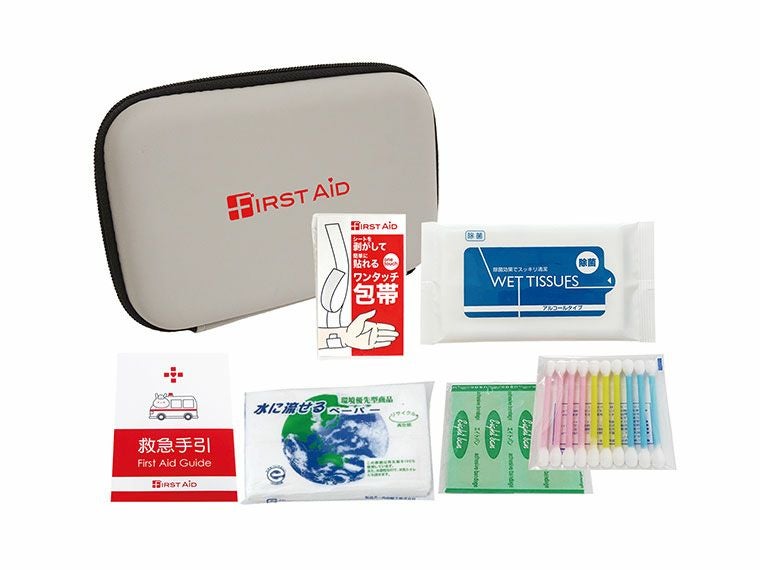 コンパクトファーストエイドキット　7点セットCF-10R
