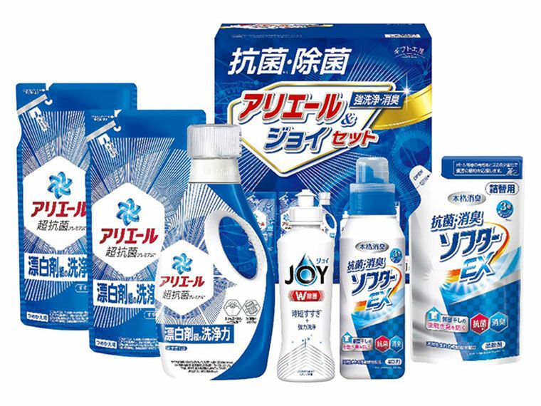ギフト工房　抗菌除菌・アリエール＆ジョイセット SAJ-40VS
