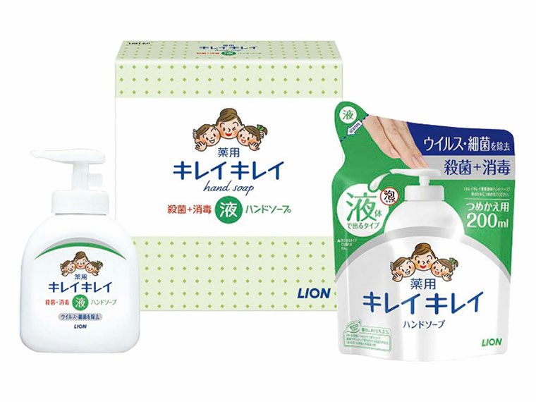 ライオン　キレイキレイ薬用液体ハンドソープセット LBH-6P