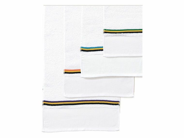 ビジネスタオル　三色ボーダー　220匁