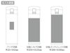 軽量ワンタッチサーモボトル500mlの名入れ範囲