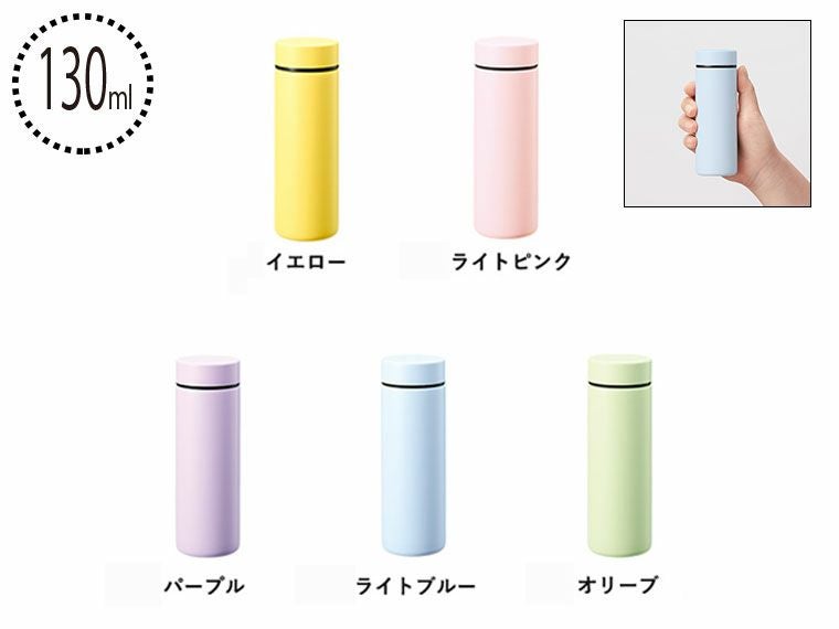 ポケットサーモボトル１３０ｍｌ ｖｅｒ．２