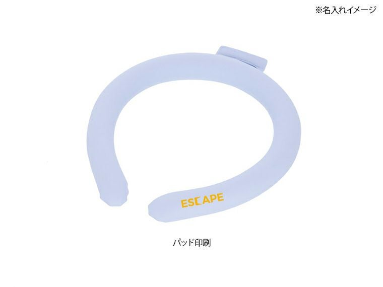 カラーアイスネックリング　ライト名入れイメージ