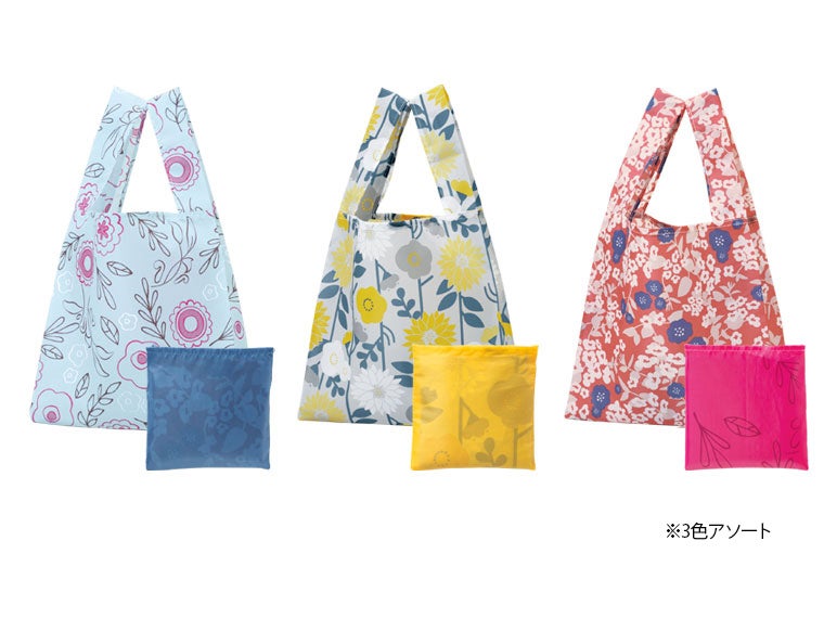 ルッテ／花柄エコバッグ