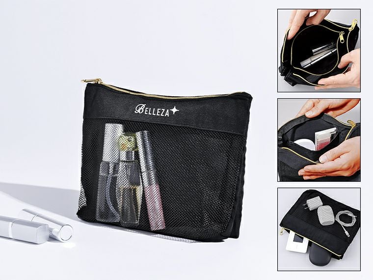 整理がしやすい4in1ポーチ