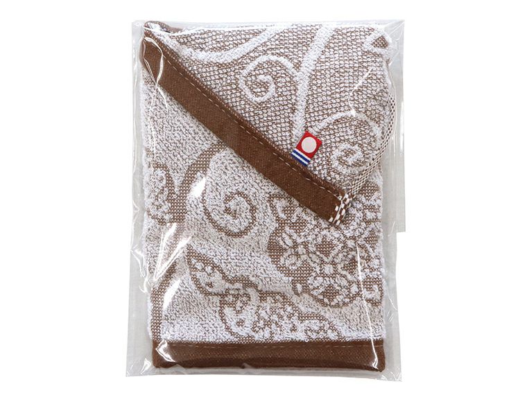 今治更紗模様・ハンドタオルパッケージ姿