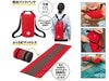 防水バックパック＆ふくらむマットレスセット