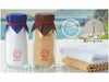  牛乳瓶入りハンカチタオル